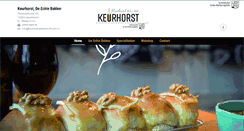 Desktop Screenshot of echtebakkerkeurhorst.nl